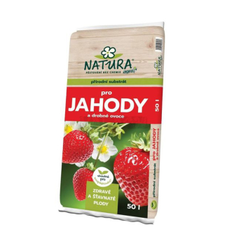 NATURA substrt na JAHODY A DROBN OVOCE  50 l